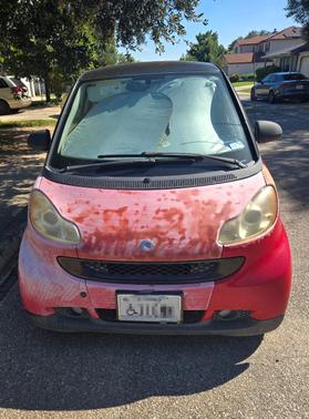 Red 2009 smart ForTwo Passion