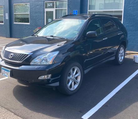 Black 2009 Lexus RX 350 Base