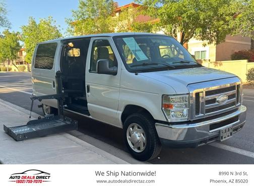 White 2014 Ford E150 XLT