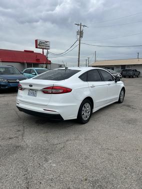 White 2019 Ford Fusion S