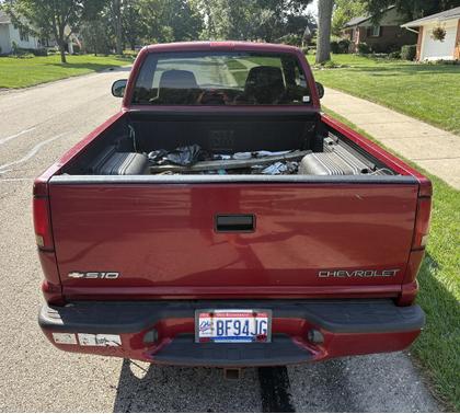 Red 2002 Chevrolet S-10 LS