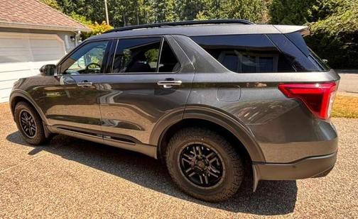 Gray 2020 Ford Explorer ST