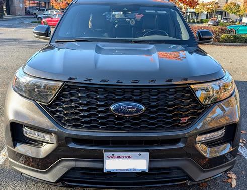 Gray 2020 Ford Explorer ST