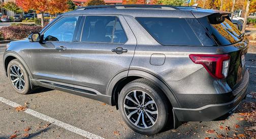 Gray 2020 Ford Explorer ST
