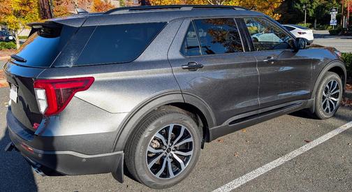 Gray 2020 Ford Explorer ST