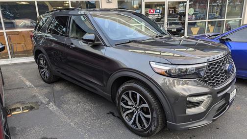 Gray 2020 Ford Explorer ST