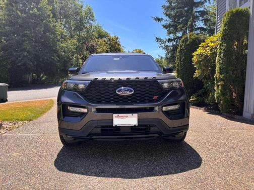 Gray 2020 Ford Explorer ST