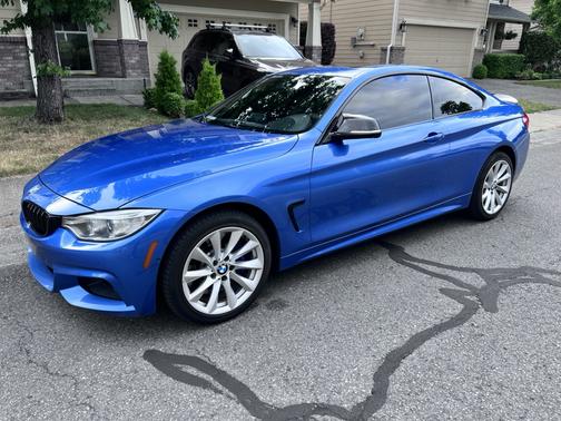 Blue 2015 BMW 435 i xDrive