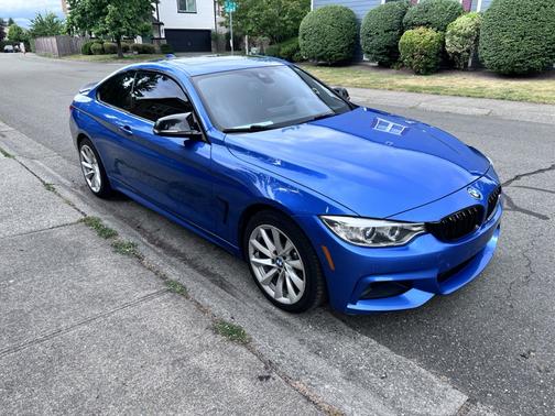 Blue 2015 BMW 435 i xDrive