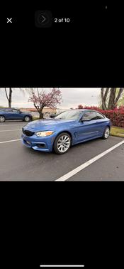 Blue 2015 BMW 435 i xDrive