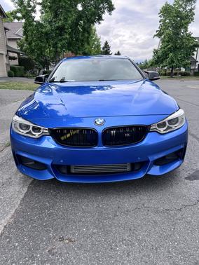Blue 2015 BMW 435 i xDrive