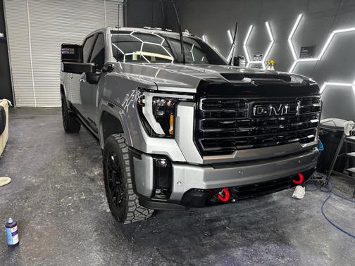 Gray 2025 GMC Sierra 2500 AT4