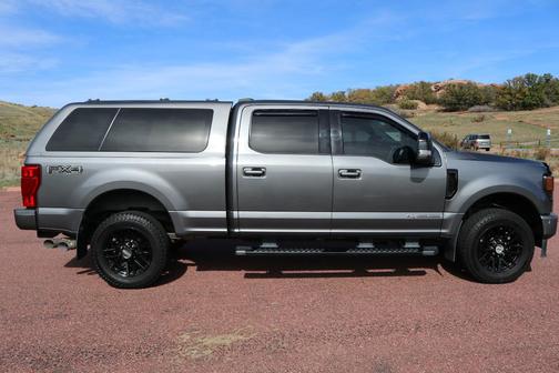Gray 2021 Ford F-250 Lariat