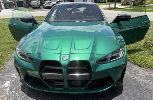 Green 2025 BMW M4 Competition xDrive