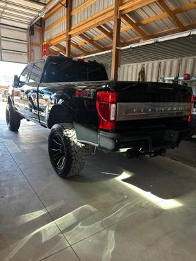Black 2022 Ford F-350 Platinum