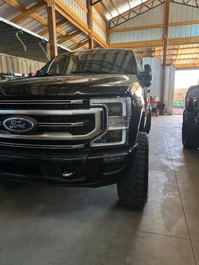 Black 2022 Ford F-350 Platinum