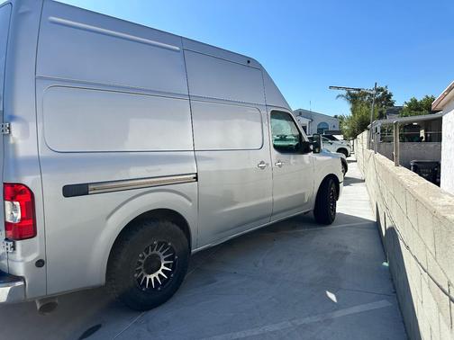 Silver 2014 Nissan NV Cargo NV2500 HD SV V8