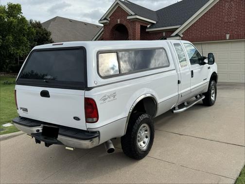 White 2001 Ford F-250 XLT SuperCab Super Duty
