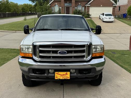 White 2001 Ford F-250 XLT SuperCab Super Duty