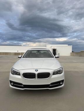White 2015 BMW 528 i