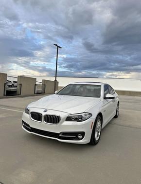 White 2015 BMW 528 i