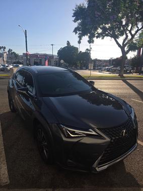 Gray 2022 Lexus UX 200 Base