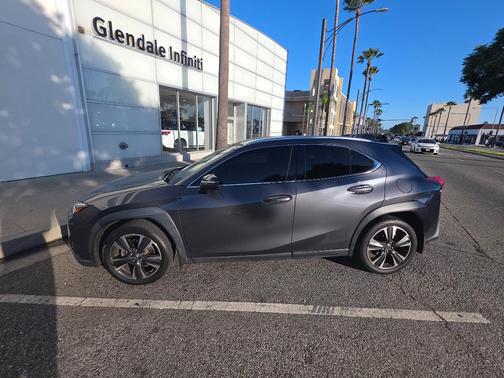 Gray 2022 Lexus UX 200 Base