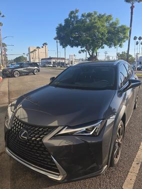 Gray 2022 Lexus UX 200 Base