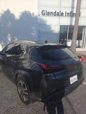 Gray 2022 Lexus UX 200 Base