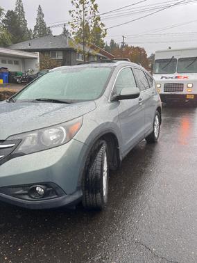 Green 2012 Honda CR-V EX-L