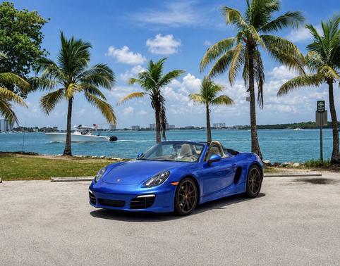 Blue 2014 Porsche Boxster Boxster S