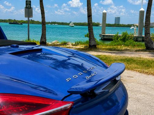 Blue 2014 Porsche Boxster Boxster S
