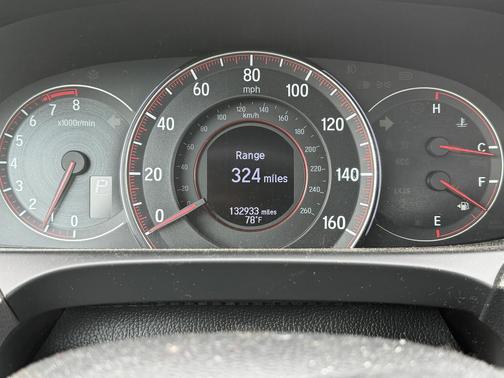 Red 2017 Honda Accord EX w/Honda Sensing