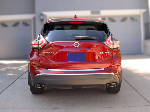 Red 2017 Nissan Murano SL