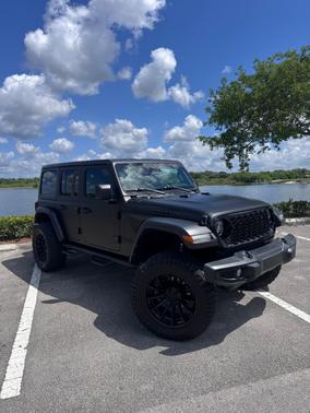 Silver 2024 Jeep Wrangler Willys