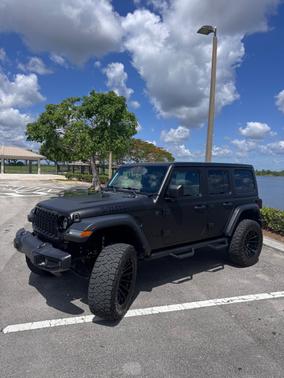 Silver 2024 Jeep Wrangler Willys