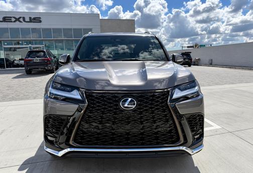 Gray 2025 Lexus LX 700h F SPORT