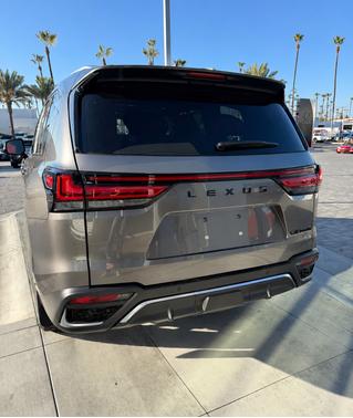 Gray 2025 Lexus LX 700h F SPORT