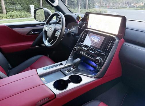 Gray 2025 Lexus LX 700h F SPORT