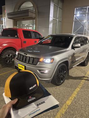 Silver 2021 Jeep Grand Cherokee Laredo X