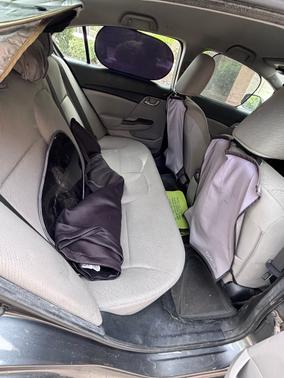 Gray 2013 Honda Civic LX