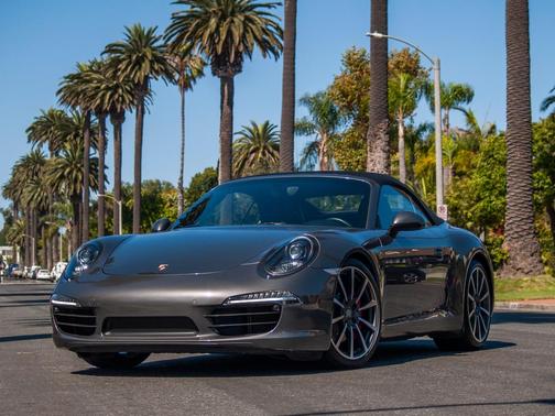 Gray 2015 Porsche 911 911 Carrera S Cabriolet