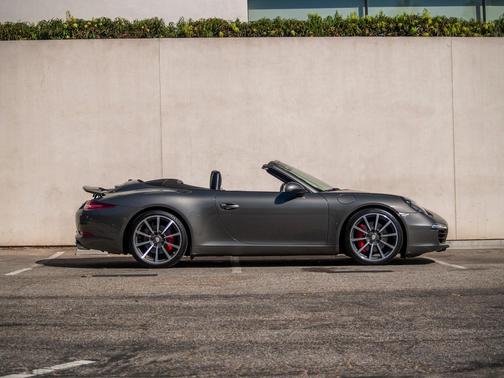 Gray 2015 Porsche 911 911 Carrera S Cabriolet