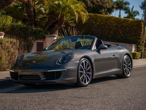 Gray 2015 Porsche 911 911 Carrera S Cabriolet