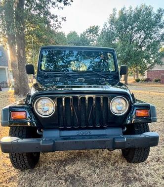 Black 1999 Jeep Wrangler Sport