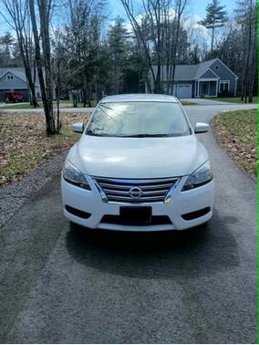 White 2015 Nissan Sentra S