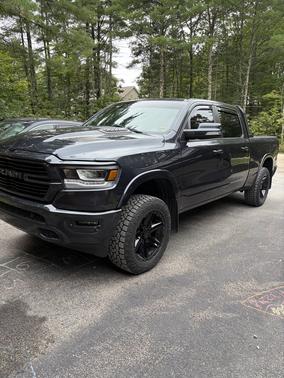 Gray 2020 RAM 1500 Laramie