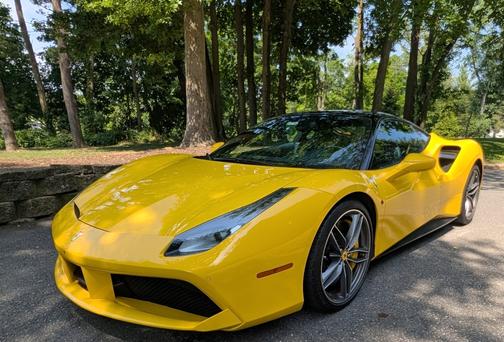 Yellow 2016 Ferrari 488 GTB Base