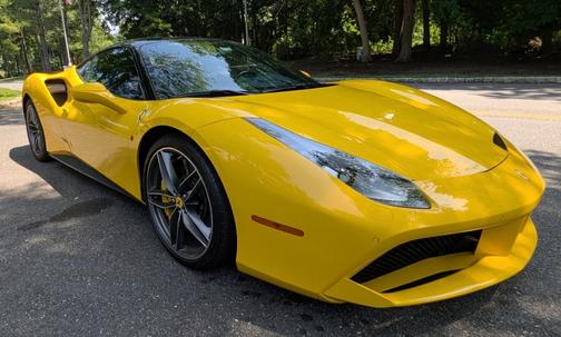 Yellow 2016 Ferrari 488 GTB Base