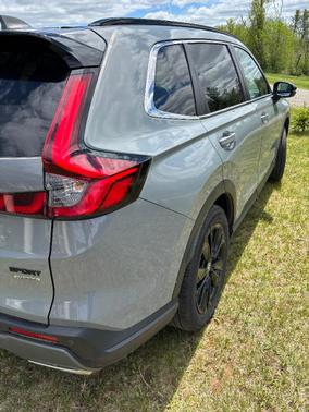 Gray 2025 Honda CR-V Hybrid Sport Touring